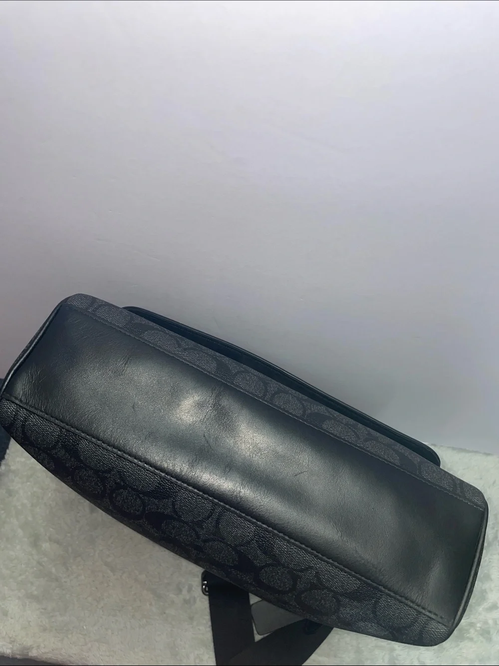 Coach ‘Houston’ Signature Map Bag
